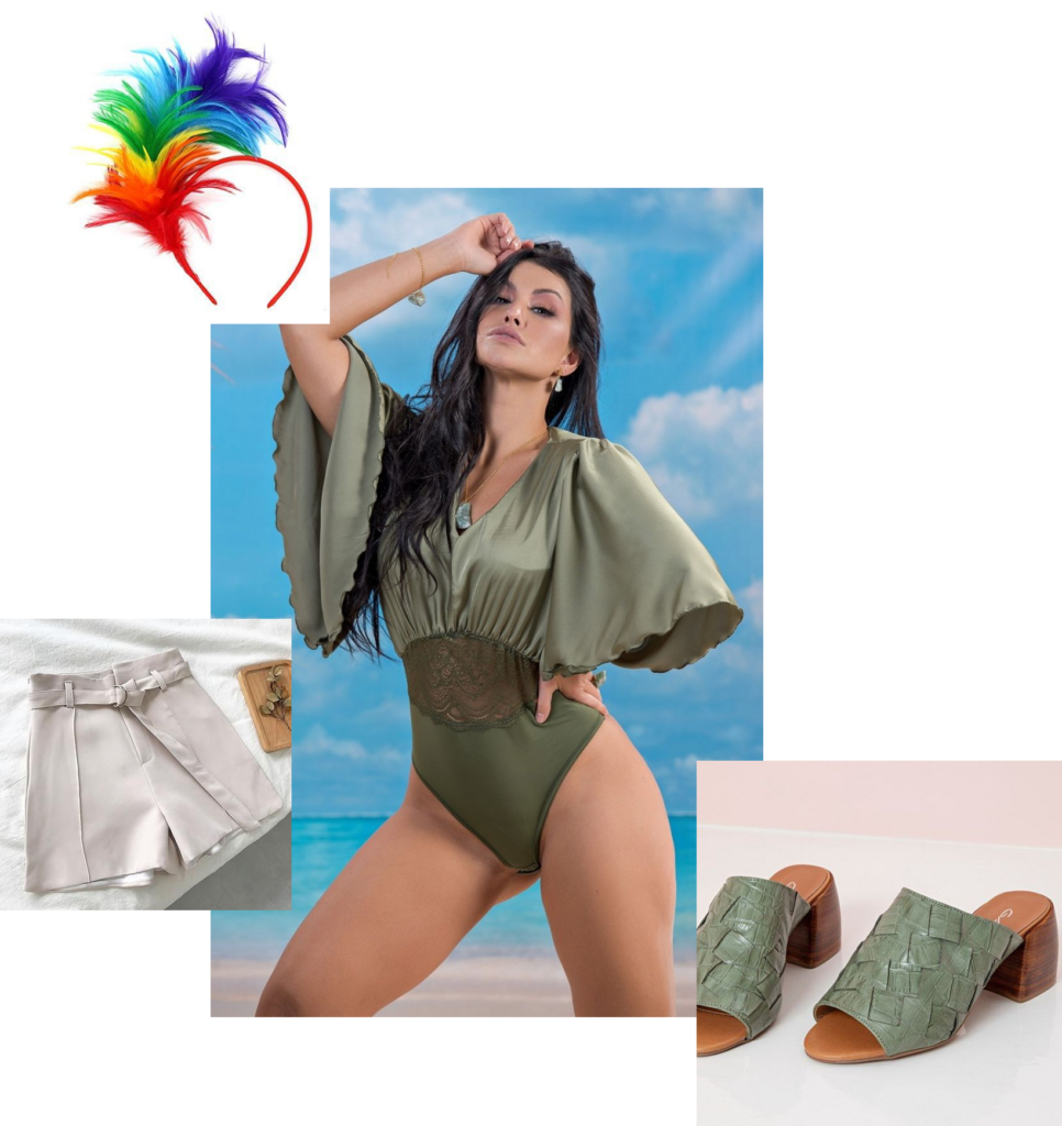 Look carnaval Ouseuse